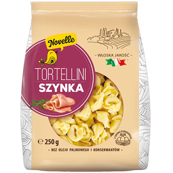 MAKARONY POLSKIE TORTELLINI SZYNKA NOVELLE 250G