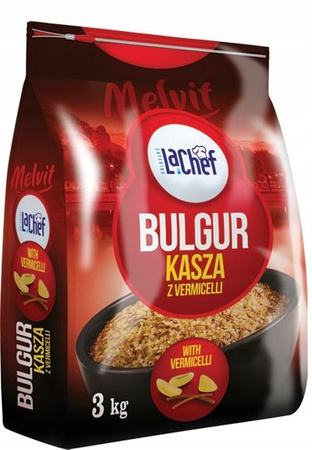Kasza bulgur z vermicelli sypka MELVIT La Chef 3 kg