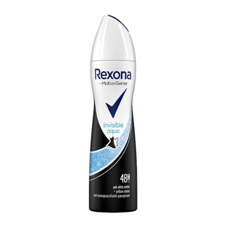 DEZODORANT REXONA INVISIBLE AQUA 150ML