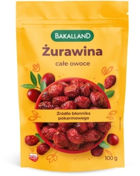 BAKALLAND ŻURAWINA 100G
