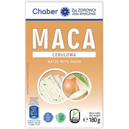 CHABER Maca cebulowa 180g