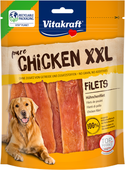 VITAKRAFT CHICKEN Filet z kurczakiem XXL przysmak dla psa 250g