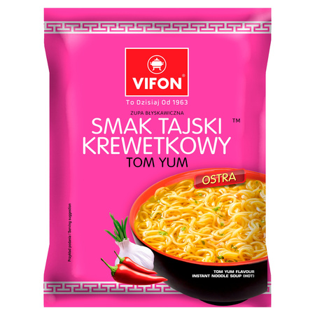 Zupa błyskawiczna tajska krewetkowa VIFON 70 g