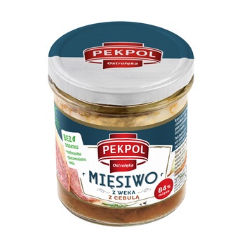 PEKPOL MIĘSIWO Z WEKA Z CEBULĄ 280G