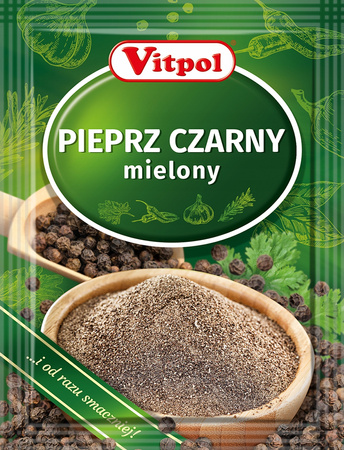 Pieprz czarny mielony Vitpol 15 g