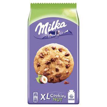 Milka Ciastka Cookie XL Nuts 184G