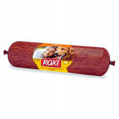 Roxi karma dla psów kiełbasa z drobiem 900g