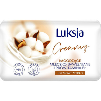 MYDŁO KOSTKA LUKSJA COTTON 90G