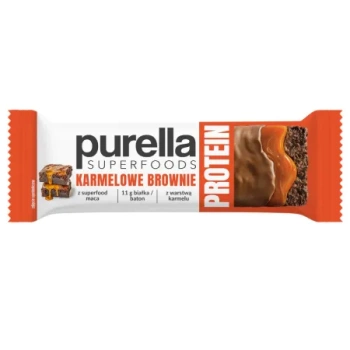 BAKALLAND BATON PURELLA PROTEIN,KARMELOWE BROWNIE 45G