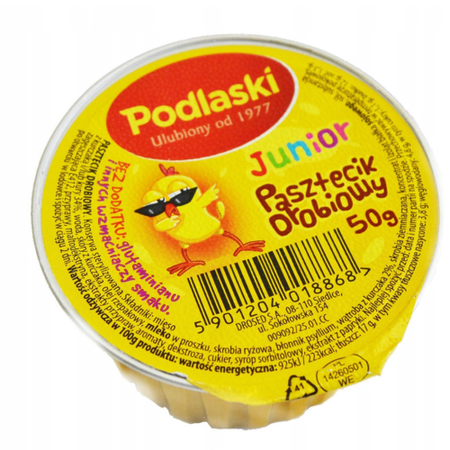 DROSED PASZTECIK PODLASKI DROBIOWY JUNIOR 50G