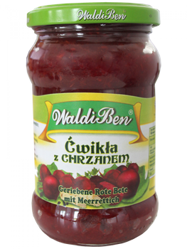 WaldiBen "Cwikla" Rote Beete mit Meerrettich 300g