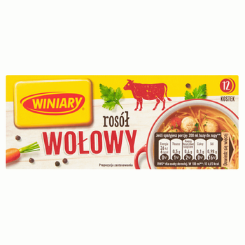 WINIARY KOSTKA ROSÓŁ WOŁOWY 120G