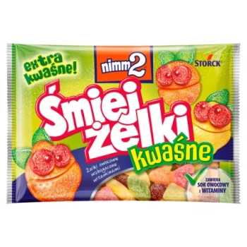 NIMM 2 ŚMIEJ ŻELKI KWAŚNE 100G