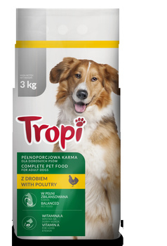 Sucha karma Tropi drób 3 kg