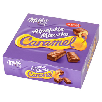 Milka Alpejskie mleczko caramel 350G