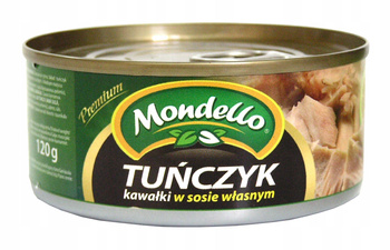 Tuńczyk w sosie własnym 0,17 kg