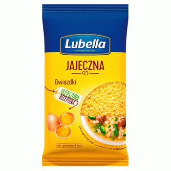 Lubella Makaron Jajeczny 250 g Gwiazdki