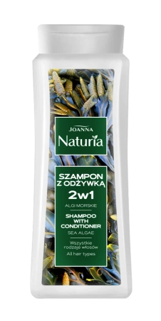 JOANNA SZAMPON NATURIA WSZYSTKIE RODZAJE WŁOSÓW ALGI 500ML