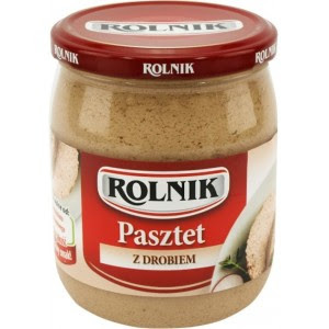 ROLNIK PASZTET DROBIOWY SŁOIK 480G