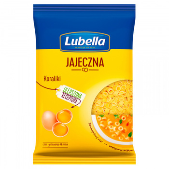 Lubella Makaron Jajeczny Koraliki 250 g