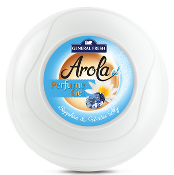 GENERAL FRESH Arola Perfume Gel odświeżacz powietrza w żelu Sapphire & Water Lily 150G