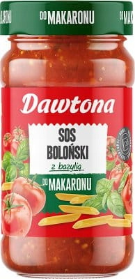 Sos boloński z bazylią DAWTONA 520 g