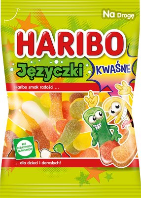 Żelki Haribo kwaśne języczki 85g