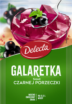 Delecta Galaretka o smaku czarnej porzeczki75G