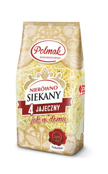 POLMAK MAKARON NIERÓWNO SIEKANA KLUSKA 400G