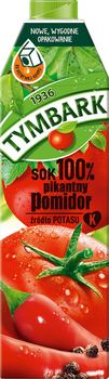 Tymbark Sok 100% pikantny pomidor 1 l