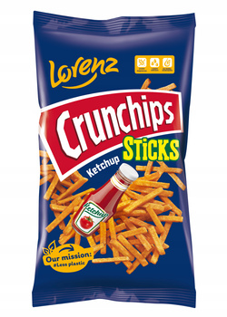 BAHLZEN CRUNCHIPS STOCKS KETCHUP 70G