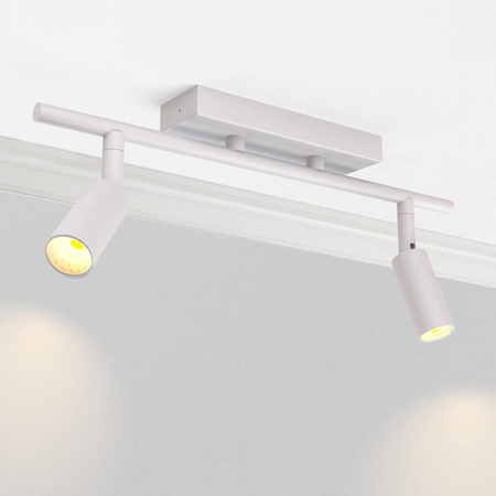LAMPA LED SUFITOWA WEWNĘTRZNA BIAŁA 2xG9
