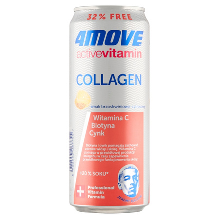 4MOVE DRINK PUSZKA 0,33L COLLAGEN