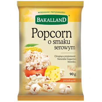 Popcorn serowy 90G Bakalland