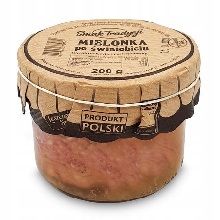 Mielonka po świniobiciu - konserwa mięsna Smak Tradycji 200g