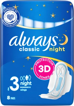PODPASKI ALWAYS CLASSIC NOC 8 SZTUK