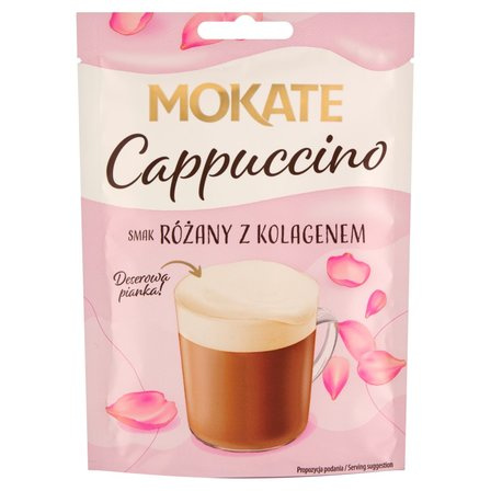 Mokate Cappuccino Róża kolagen 40g