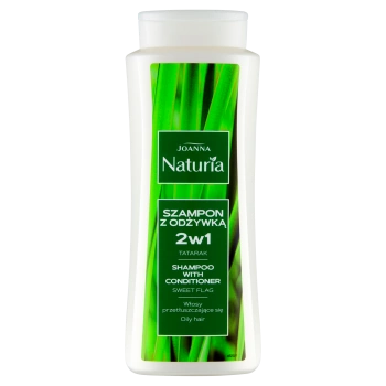JOANNA SZAMPON NATURIA WŁOSY PRZETŁUSZCZAJĄCE TATARAK 500ML