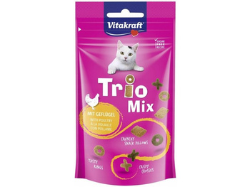 VITAKRAFT TRIO MIX DRÓB PRZYSMAK DLA KOTA 60G