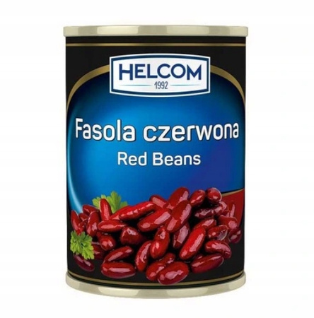 HELCOM Fasola czerwona konserwowa 425ml