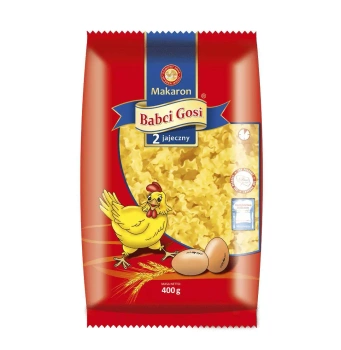 ARTEX MAKARON GOSI WSTĄŻKA KARBOWANA 2-JAJECZNY 400G