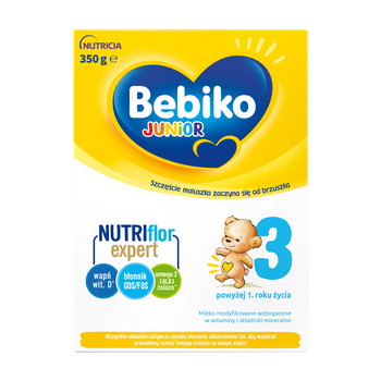 Bebiko Junior 3 Mleko modyfikowane dla dzieci powyżej 1. roku życia 350 g