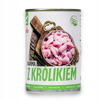 TUF TUF PUSZKA MIELONKA Z KRÓLIKIEM 400G
