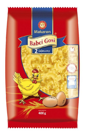 ARTEX MAKARON BABCI GOSI KOLANKO 2-JAJECZNY 400G