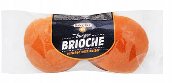 Dan Cake Bułki burger maślane brioche 4 sztuki 300g