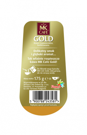 Kawa rozpuszczalna MK Cafe GOLD 175g