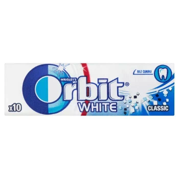 Guma do żucia Orbit Classic White 1 opakowanie (10szt) 14g