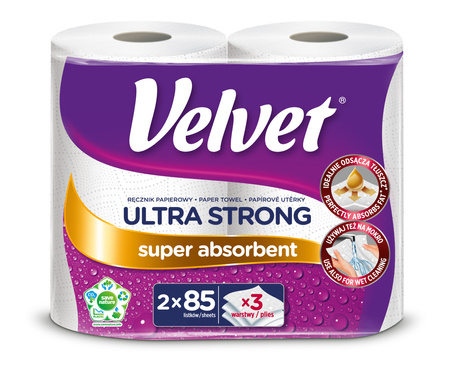 VELVET Ręcznik Papierowy Ultra Strong 2 Rolki