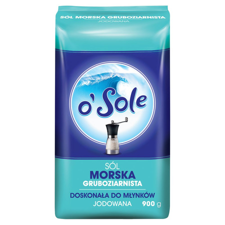 CENOS SÓL MORSKA GRUBOZIARNISTA 900G 