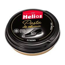 HELIOS Pasta do Obuwia Czarna 40 ml